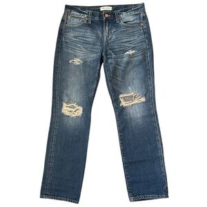 2/$20 Madewell Boyjean Jean‎ Torn Up Edition Size 26